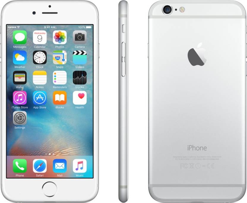 Apple iPhone 6 (Silver, 16 GB)